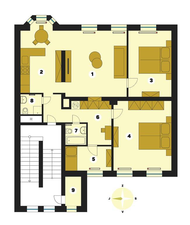 Jizera Apartments Jiraskova Jablonec nad Nisou Esterno foto
